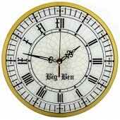 Часы настенные "Big Ben стеклянные"
