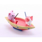 Сувенир "Кошки в лодке" 